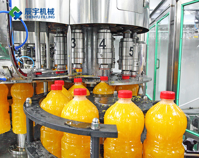 果汁飲料灌裝生產（chǎn）流程